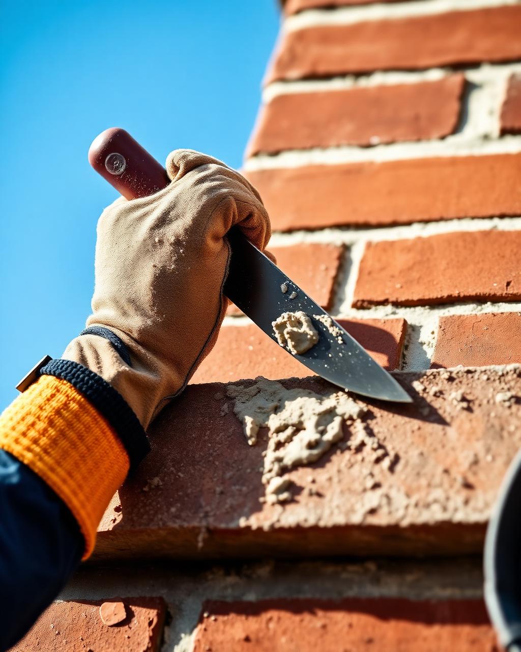 Chimney masonry and tuckpointing service in Illinois
