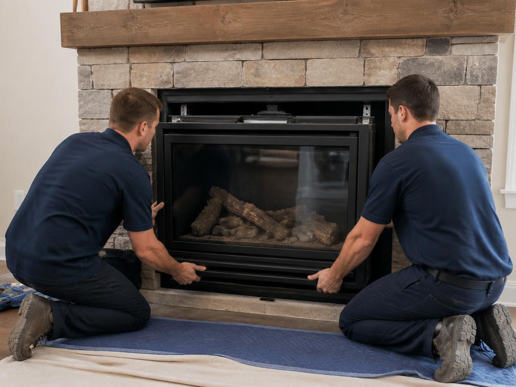 Fireplace insert service in Dallas