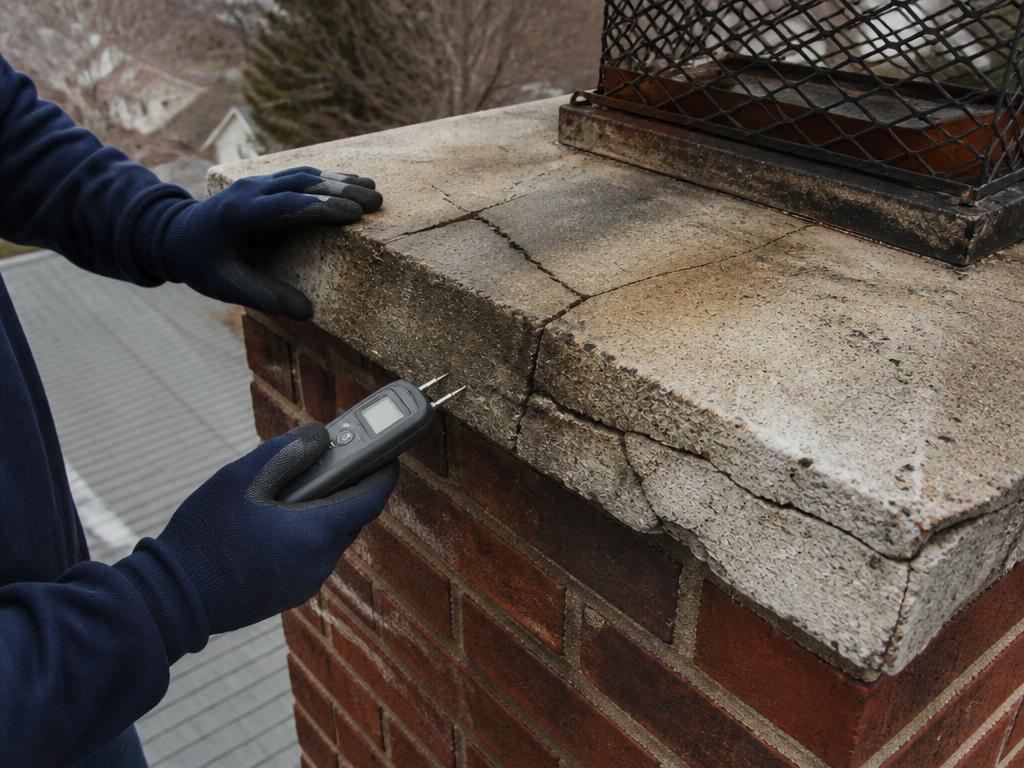 Cracked Chimney Crown